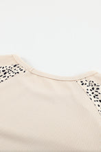 Load image into Gallery viewer, Beige Animal Print Polyester Long Sleeve Shirt for Women