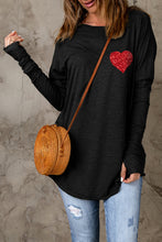 Load image into Gallery viewer, Solid Casual Thumbhole Long Sleeve Top