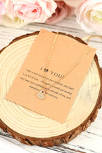 Load image into Gallery viewer, Valentines Heart Pendant Alloy Necklace