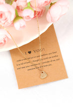 Load image into Gallery viewer, Valentines Heart Pendant Alloy Necklace