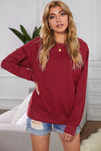 Load image into Gallery viewer, Xoxo Glitter Letter Print Graphic Sweatshirt