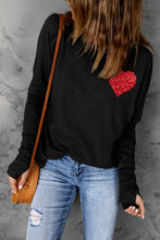 Load image into Gallery viewer, Solid Casual Thumbhole Long Sleeve Top