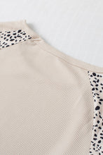 Load image into Gallery viewer, Beige Animal Print Polyester Long Sleeve Shirt for Women