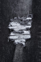 Load image into Gallery viewer, Light Blue Raw Hem Straight Leg Distressed Jeans for Women