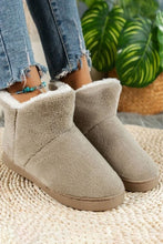 Load image into Gallery viewer, Khaki Winter Fuzzy Plush Snowland Boots