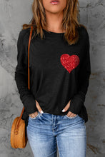 Load image into Gallery viewer, Solid Casual Thumbhole Long Sleeve Top
