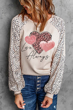Load image into Gallery viewer, Beige Animal Print Polyester Long Sleeve Shirt for Women