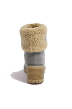 Load image into Gallery viewer, Grey Winter Fleece Lined Boots