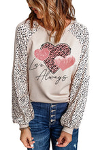 Load image into Gallery viewer, Beige Animal Print Polyester Long Sleeve Shirt for Women