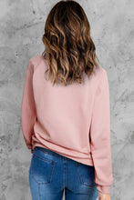 Load image into Gallery viewer, Xoxo Glitter Letter Print Graphic Sweatshirt