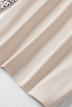 Load image into Gallery viewer, Beige Animal Print Polyester Long Sleeve Shirt for Women