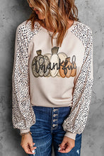 Load image into Gallery viewer, Beige Animal Print Polyester Long Sleeve Shirt for Women
