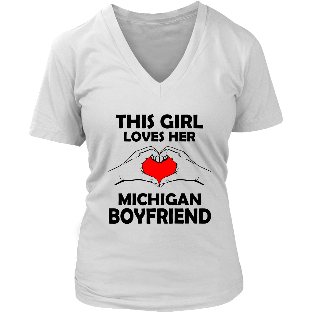 Girl Loves Her Michigan Boyfriend
